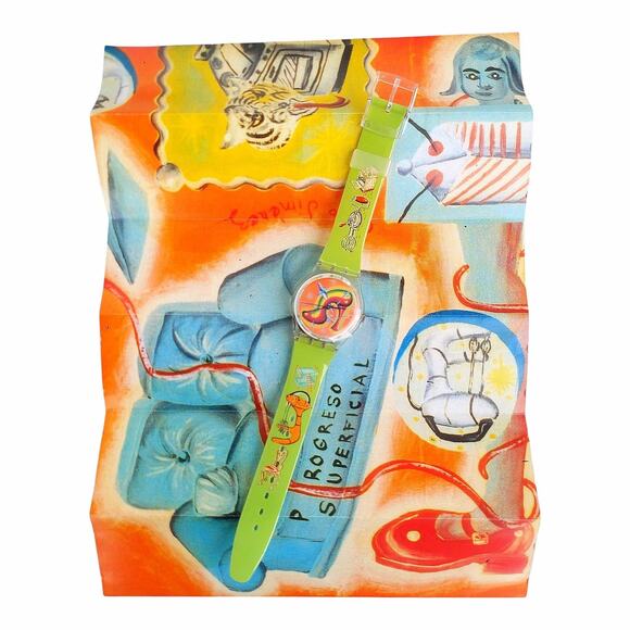 Swatch Accessories - Vintage Swatch Watch STILETTO GK270 1998 Limited Edition Design by Cisco Jimenez